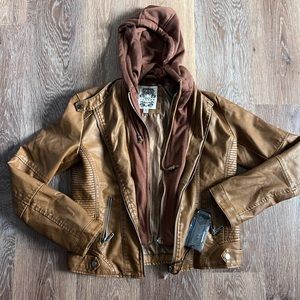 Made by Johnny leather jacket